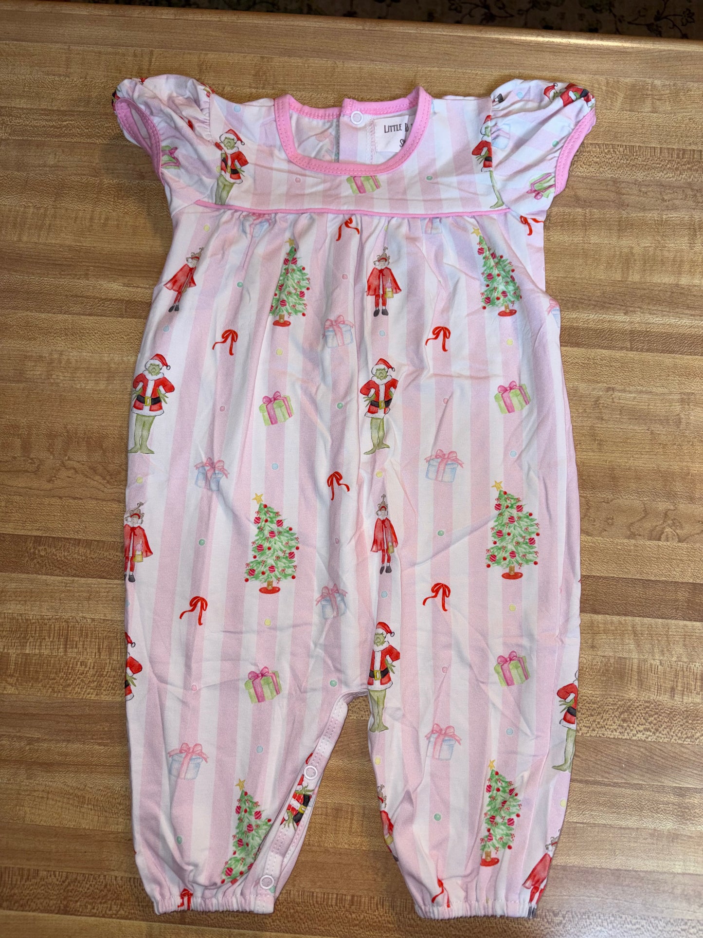 *READY TO SHIP- grinch romper