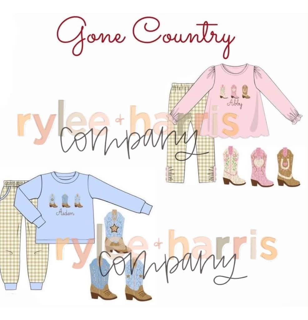 Gone country girl set