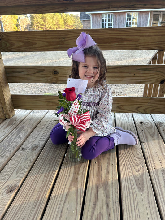 *Ready to ship- tiny floral lavender legging set