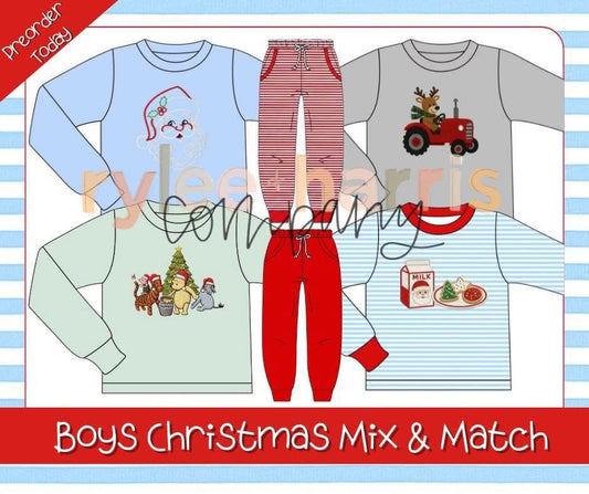 Boys Christmas shirts