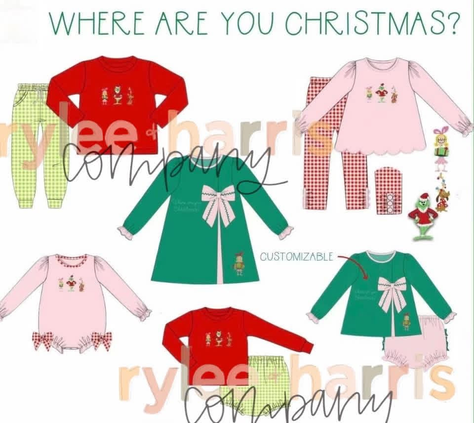 Where are you Christmas green with mono