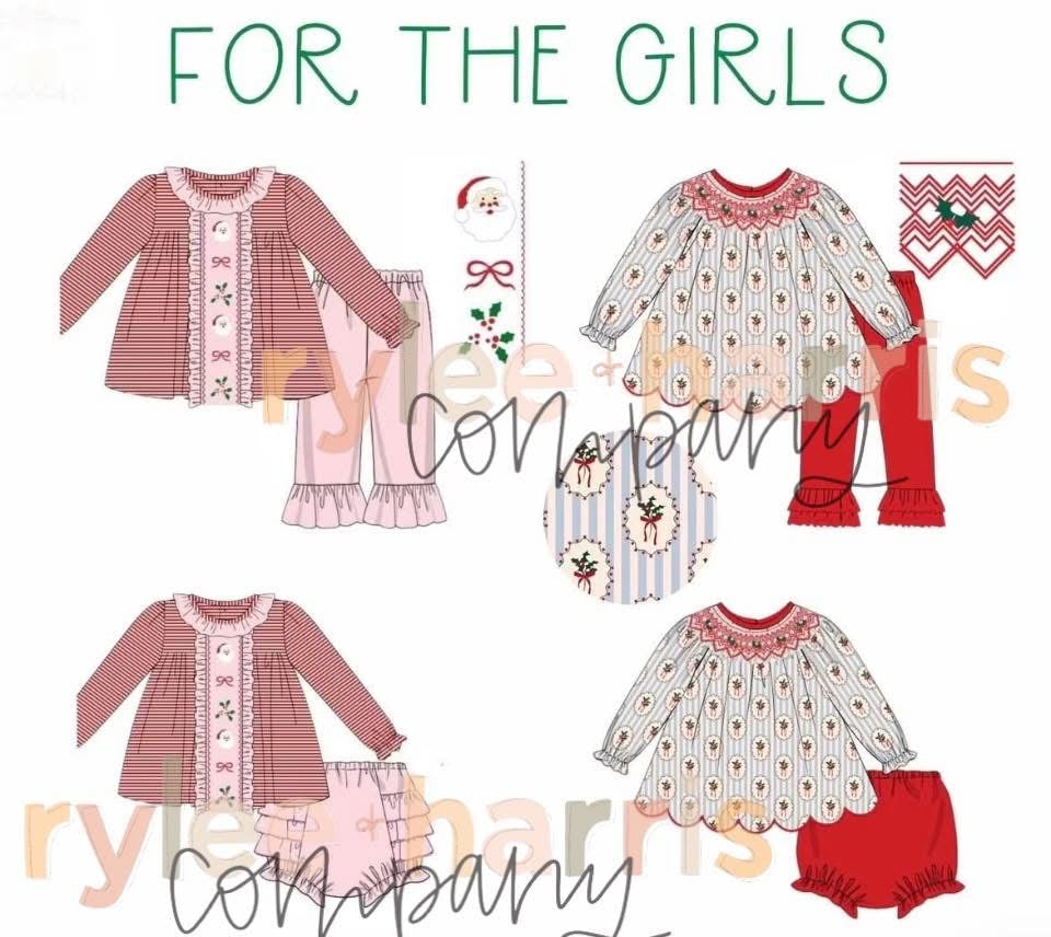 For the girls pant sets
