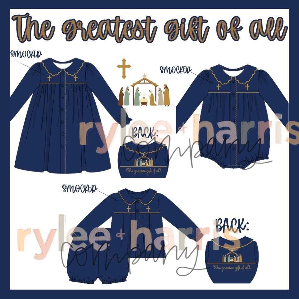 The greatest gift of all dress