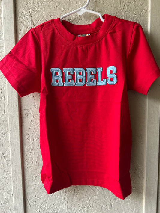*READY TO SHIP- appliqué team tee boy