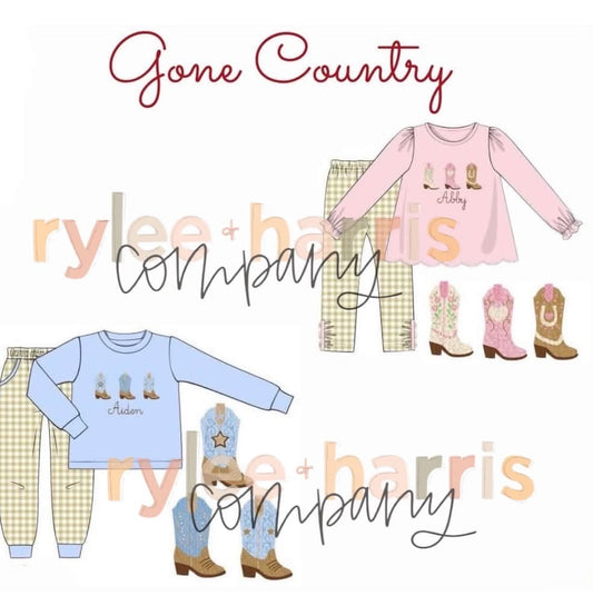 Gone country girl set