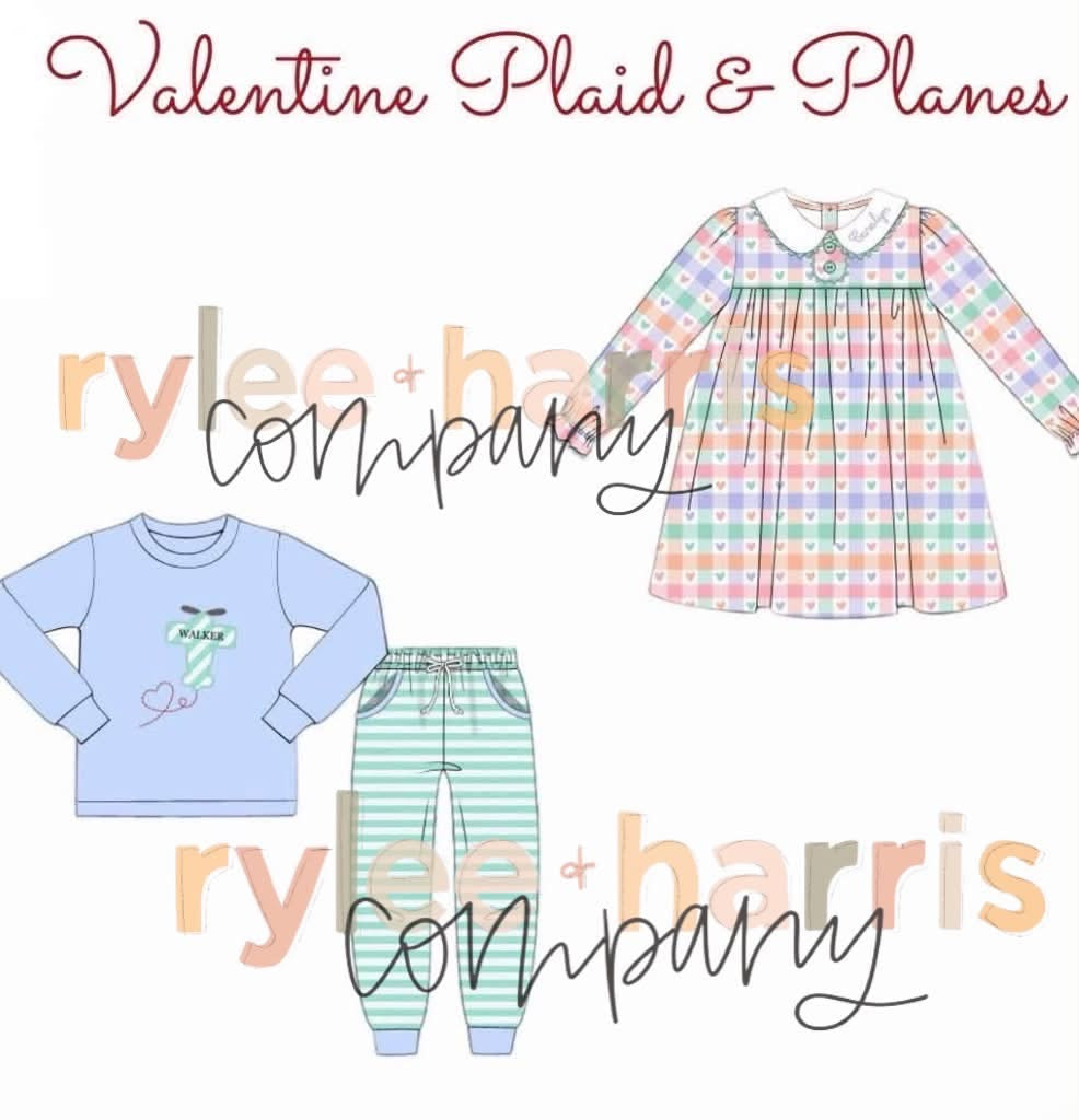 Valentine plaid