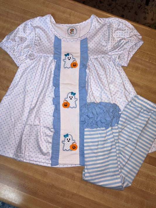 *READY TO SHIP- Boo crew pant set