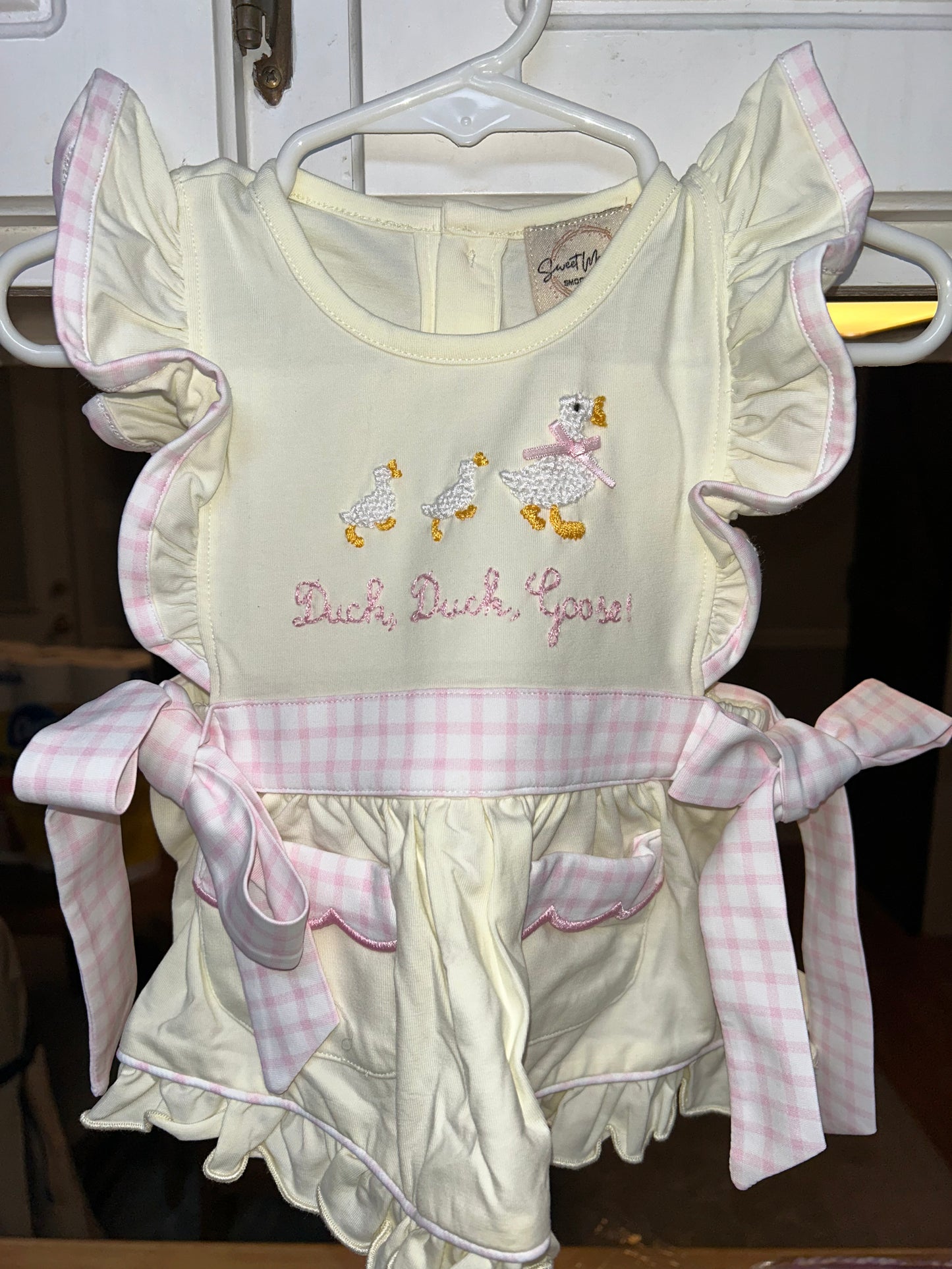 *READY TO SHIP- duck duck goose bloomer set