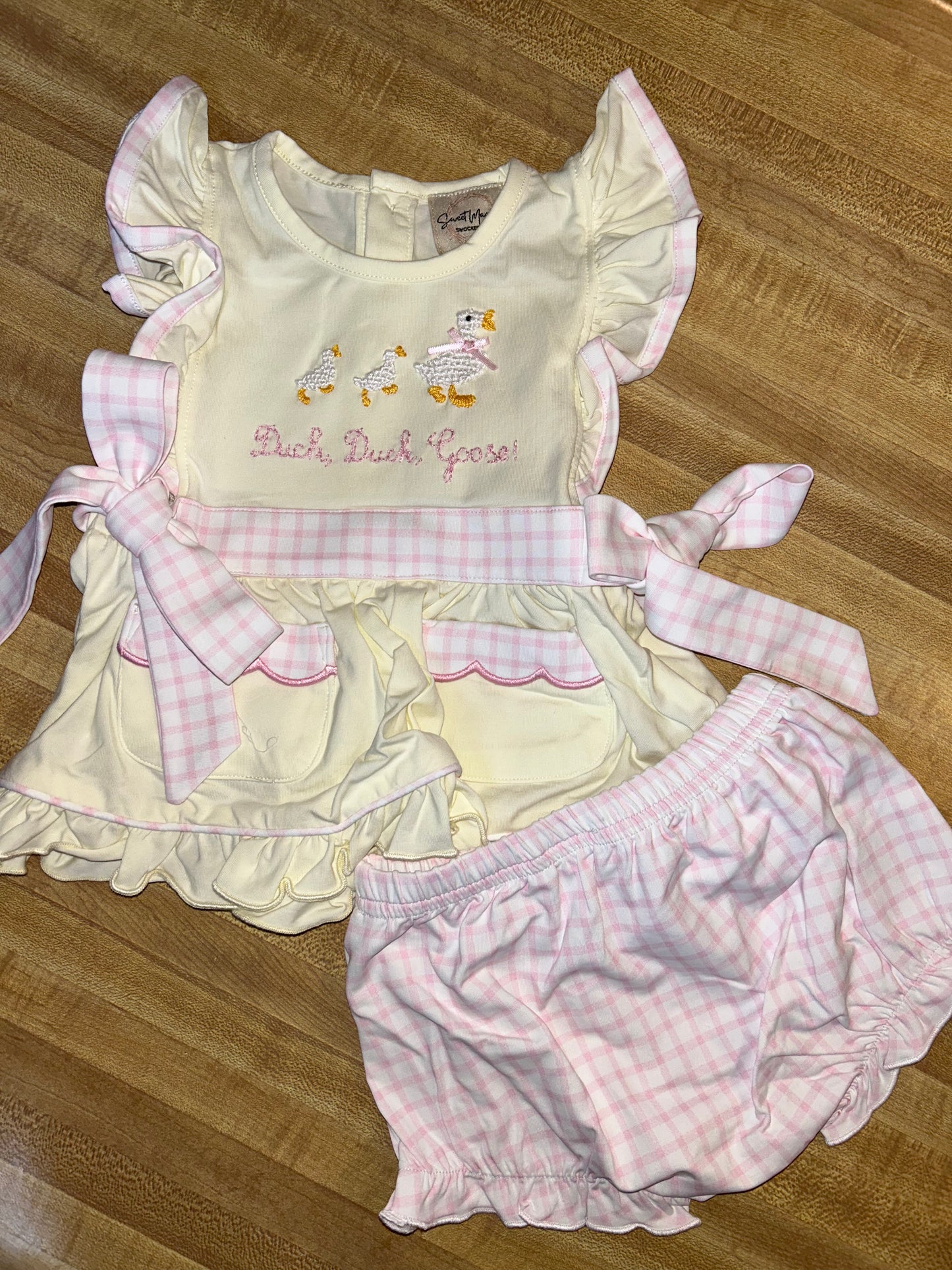 *READY TO SHIP- duck duck goose bloomer set
